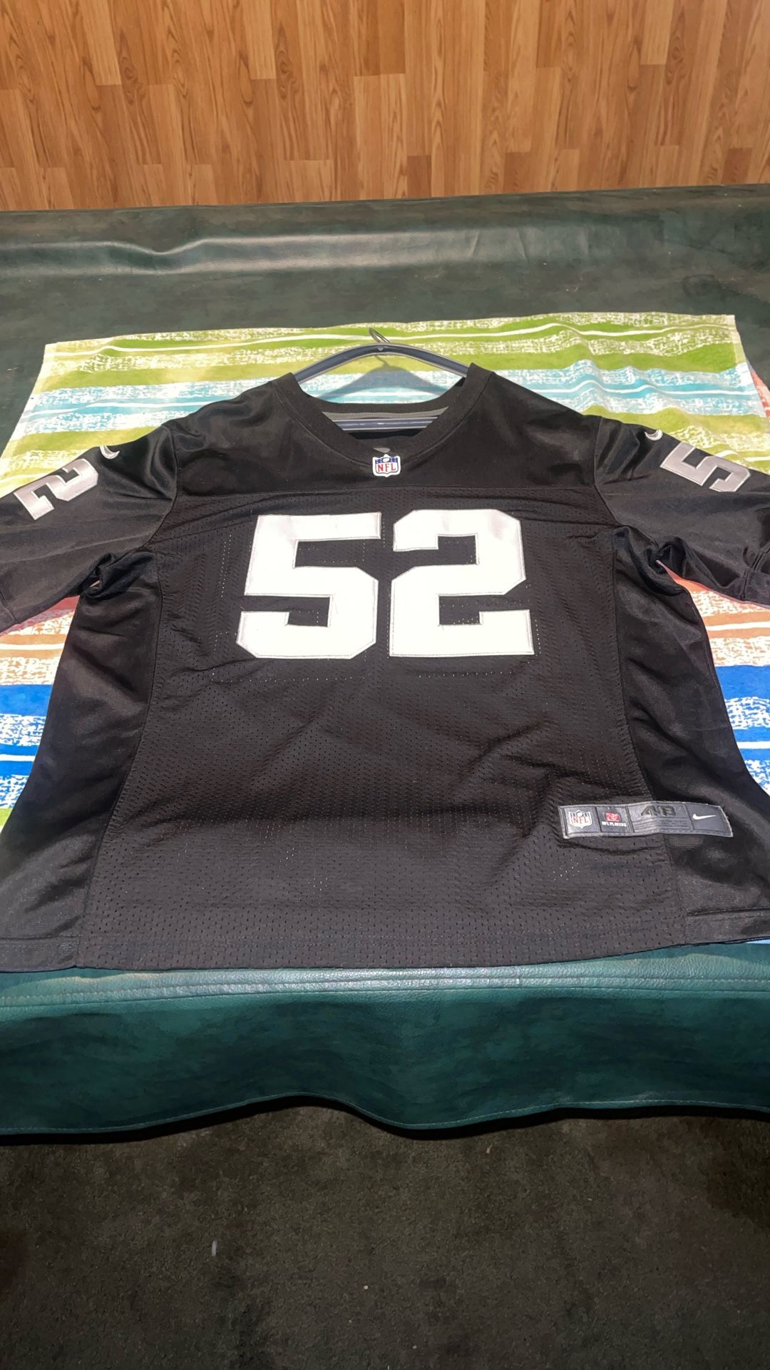 NFL On Field Nike Khalil Mack Jersey Size 48 Men’s