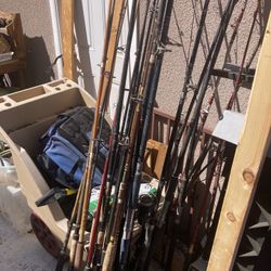Approx 60 Freshwater Rods All For $500