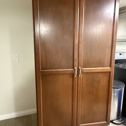 Wood Pantry 