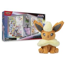 Prismatic Evolutions Premium Figure Collection & Flareon Plush Bundle