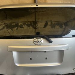 2010 Scion XB Rear Trunk/tailgate Silver OEM