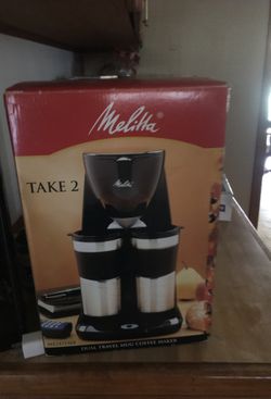 Double sided coffee maker