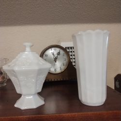 Antique Milk Glass