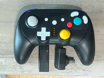 Retro Fighters BattlerGC Pro TMR Hall Effect 2.4 GHz and Bluetooth Wireless Controller Black