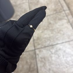 18k Solitaire Diamond Ring 1.7g