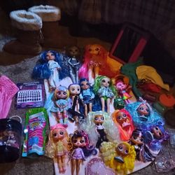 20 Open Box  Dolls Plus Accessories 