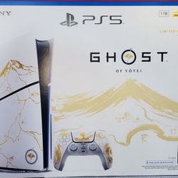 Playstation 5 Disc Limited Edition Ghost Of Yotei Available On Financing Option - No Credit Needed