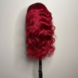 Red 13x4 Wig 