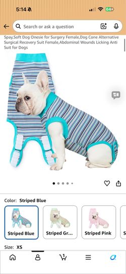 Dog recovery surgery recovery outfit 2 pack