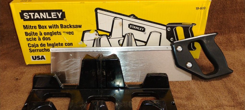 Stanley Miter Box Kit. Used $15