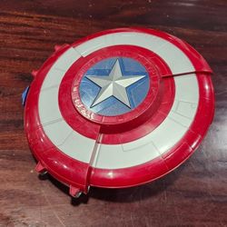Nerf Captain America Blaster Reveal Shield 