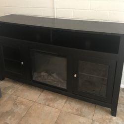 TV Stand w/Fireplace 