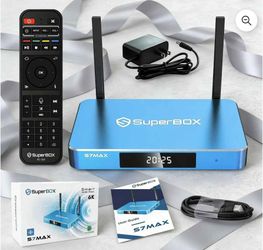 SUPERBOX • VSEEBOX • S7 MAX • S7 PRO • S7 ULTRA • V6 PLUS • V6 MAX • ELITE ULTRA SMART TV BOX • STREAMING DEVICE • 4K MEDIA PLAYER • ANDROID TV BOX • 
