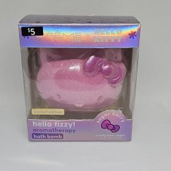 The Creme Shop Hello Kitty Hello Fizzy! Aromatherapy Bath Bomb Sugar Berry