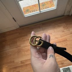 Authentic Gucci Marmont Thin Belt 