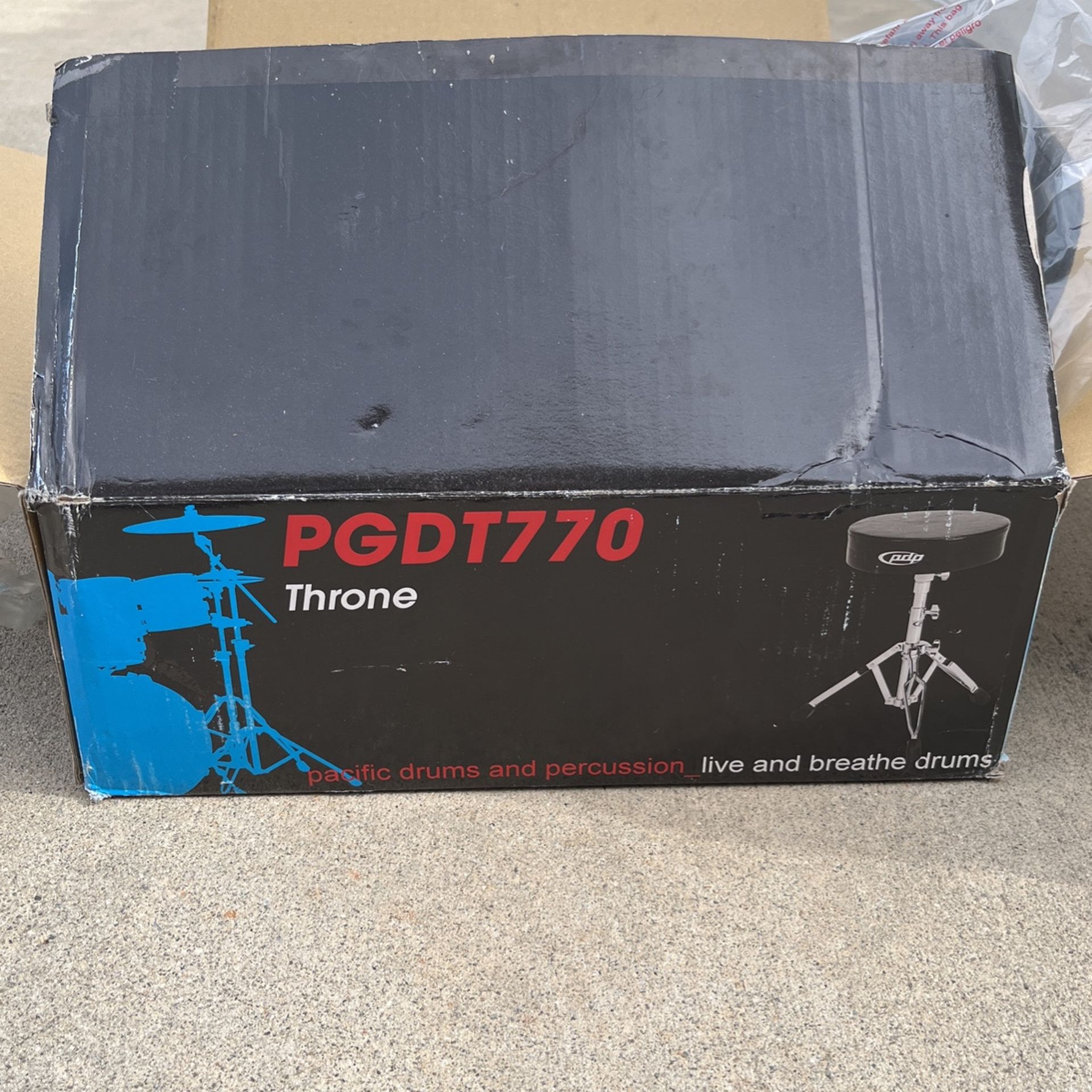 PGDT 770 PDP Drum Throne New In Box DW