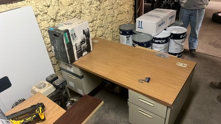 2 Heavy Duty Desks
