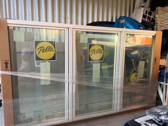 Son 3 ventanas Pella Sliding Window Unit New in Packaging