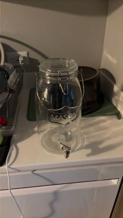 Mason jar pitcher 10.00