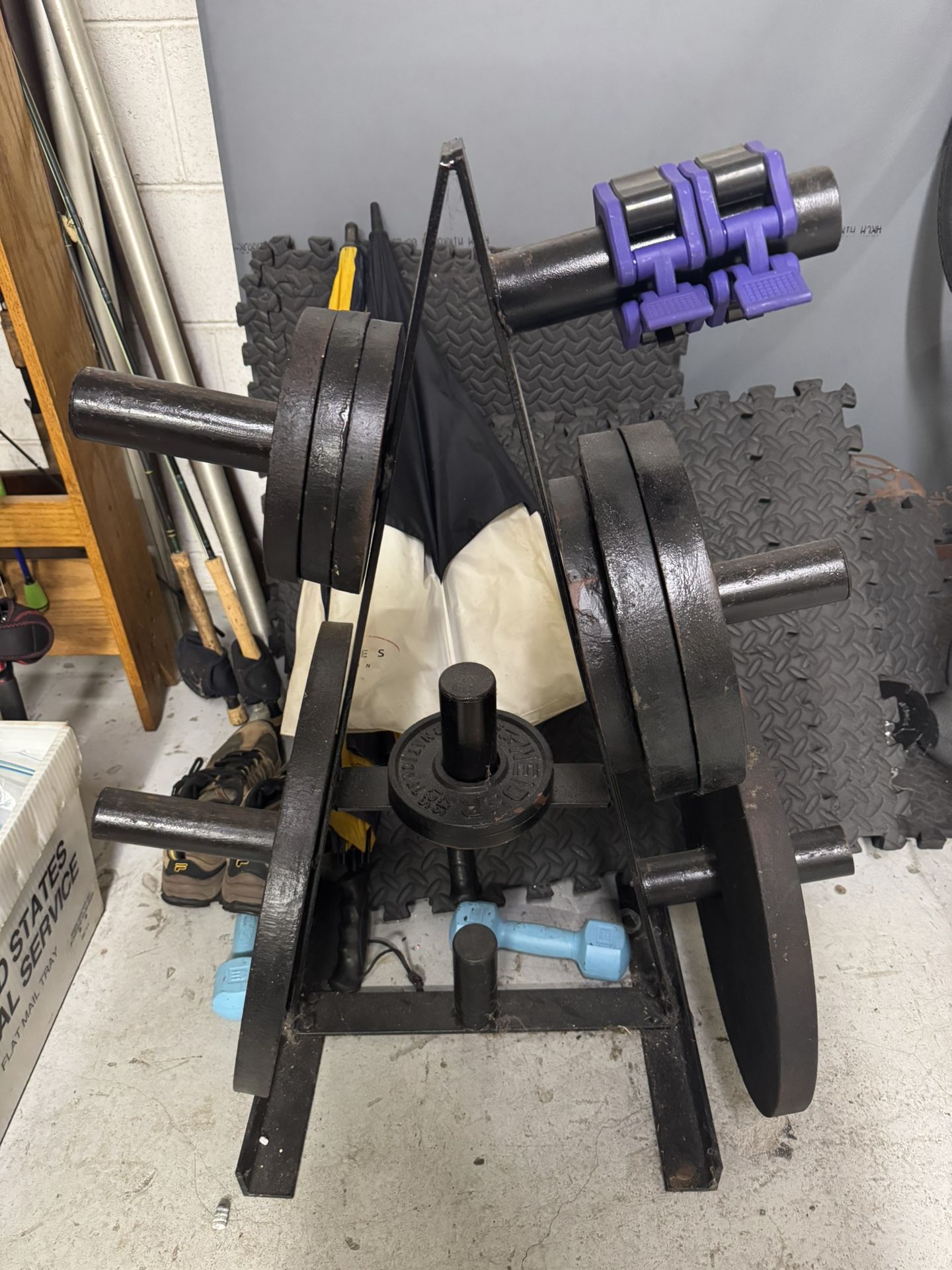 Weider Vintage Barbell Plates