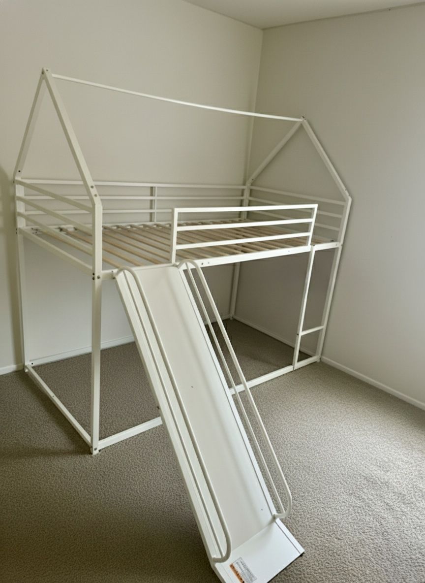 Cama Twin Con Resbaladilla