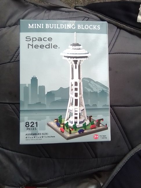 Space Needle Building Blocks