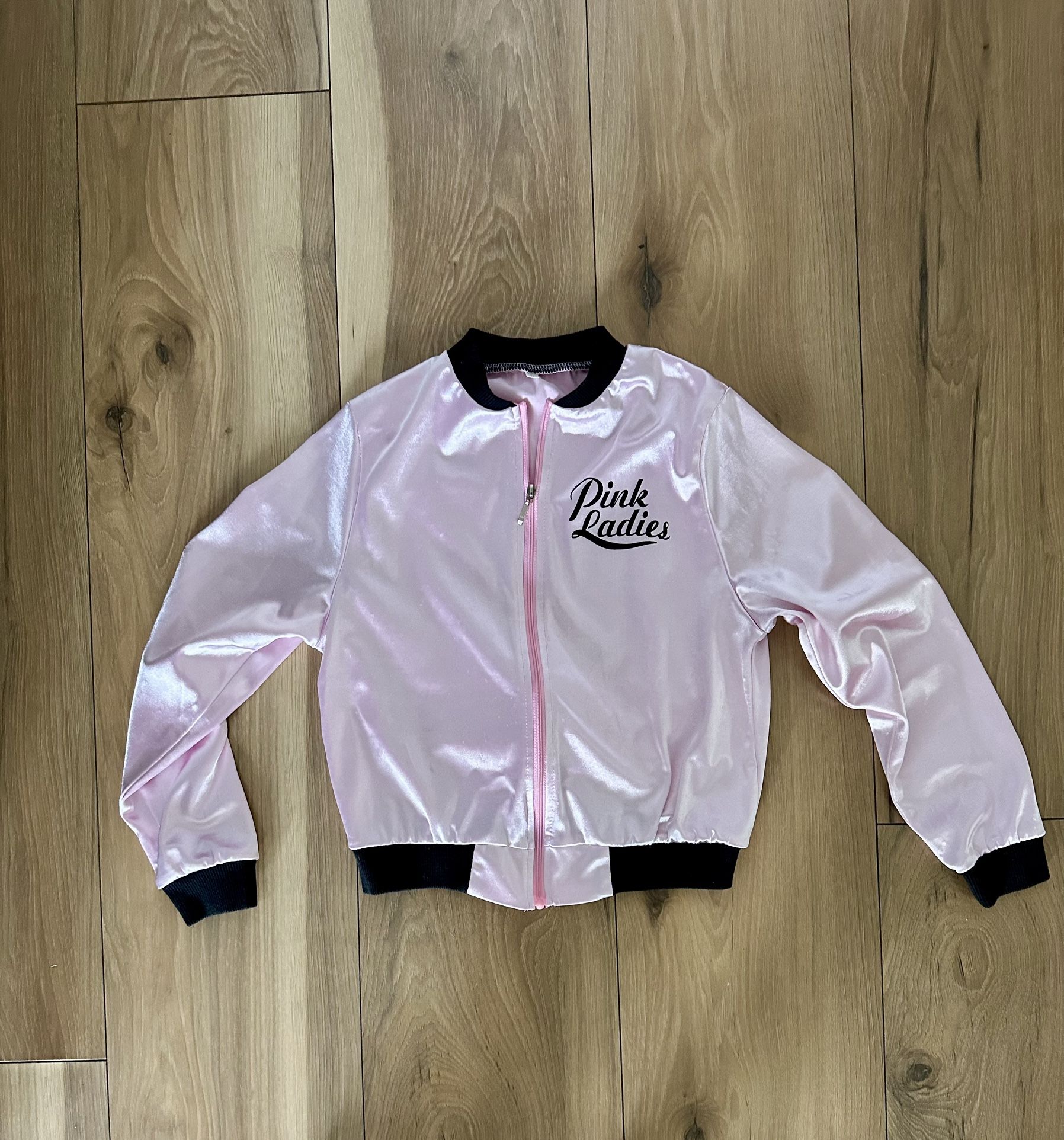 Girls Pink Ladies Halloween Costume Jacket