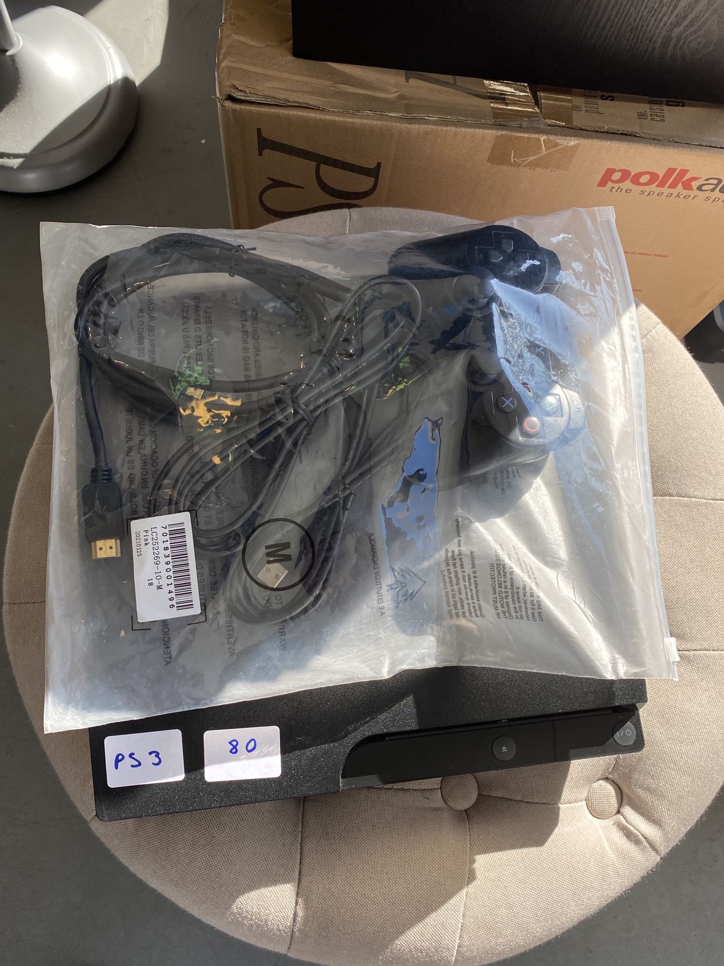 PS3 With Original Accessories