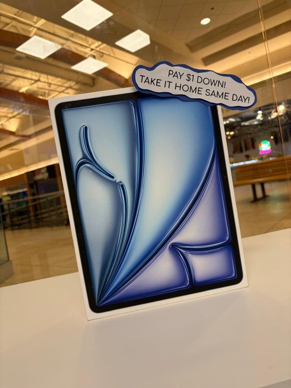 Apple iPad Air 13 Inch M2 - Pay $5 today and the rest later!!