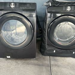 Samsung washer and gas dryer