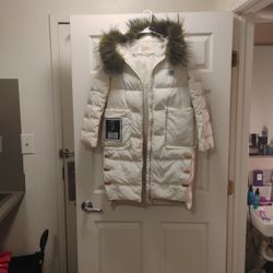 Women's White Winter Coat 