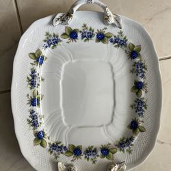 Hollóháza, Hungary Hand Pained China Tray