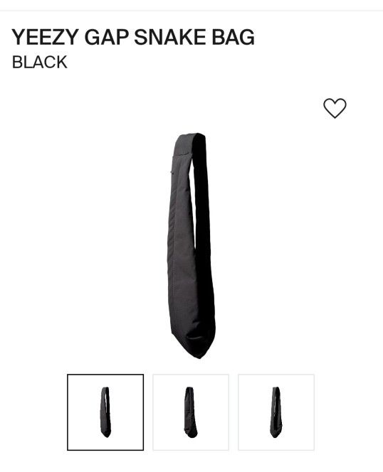 Yeezy X Gap X Balenciaga Snake Bag