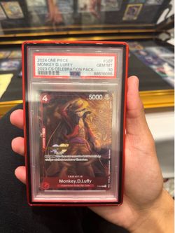 Money D Luffy #007 PSA 10 Championship 2023