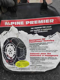 Alpine tire chains (pair)