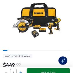 DEWALT TOOL COMBO KIT