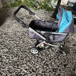 Little Girls Play Stroller