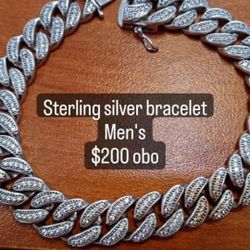 Men's Silver Bracelet 