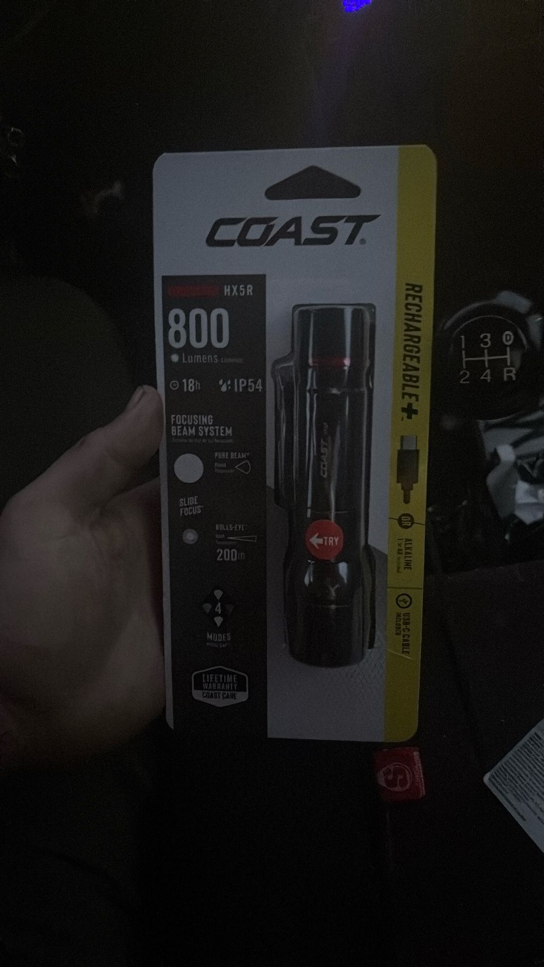 Coast Hx5r Rechargeable Flashlight!