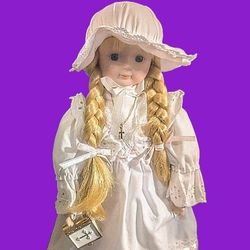 Porcelain Sunday School Doll 