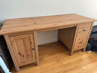 IKEA HEMNES Desk, Solid Pine. Moving-out Sale Long Island City, NY. Must go by July 30th!!!