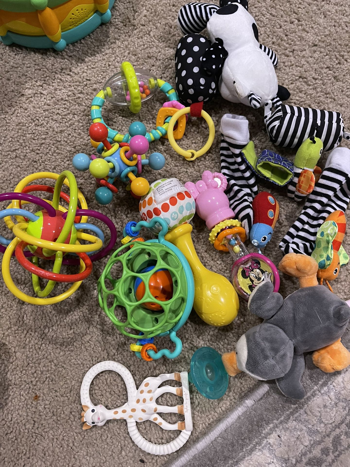 Assorted Baby Toys 0-6 Months 