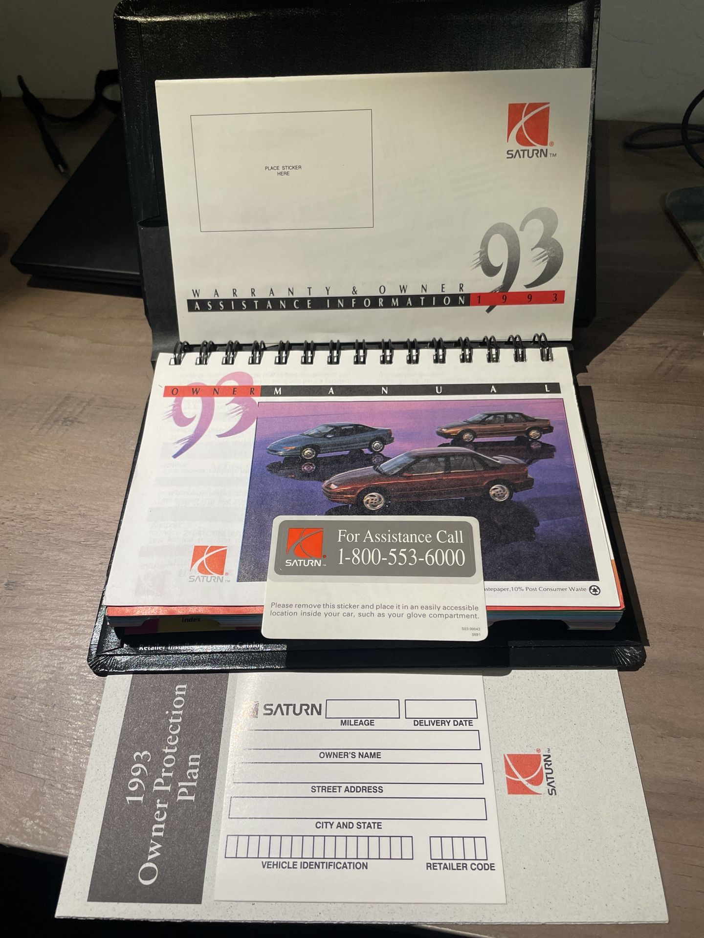 Brand new Saturn owners manuals (92-93-94 and 2002 L Series)