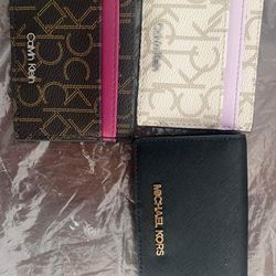 Mini Michael Kors Wallets And Calvin Klein Mini Wallet T