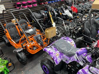 ATV, dirt bike, go kart