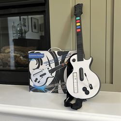 Guitar for guitar hero Wii Sold as a set