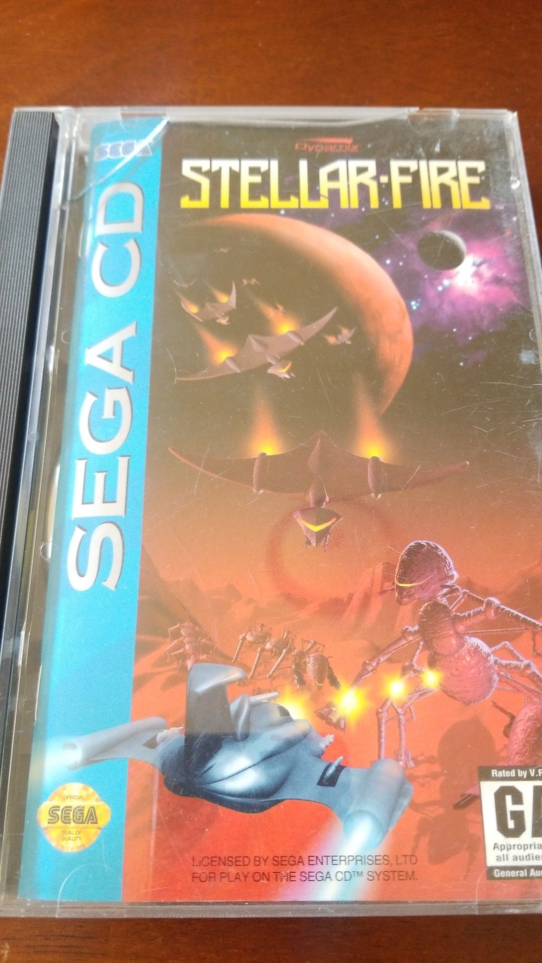 Stellar-Fire Sega CD.