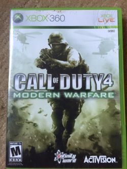 Xbox 360 Call of Duty Modern Warfare
