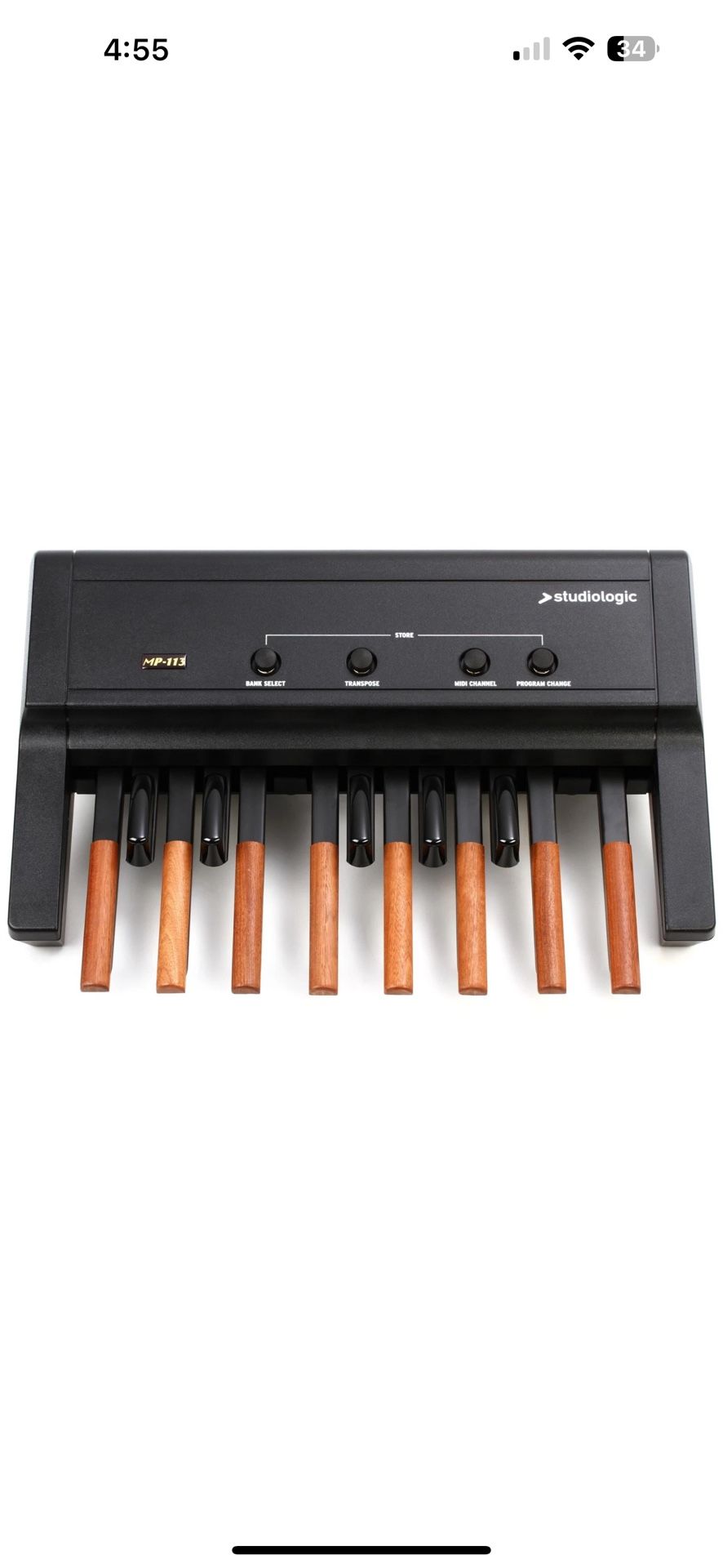 Studiologic MP-113 MIDI Pedal Controller