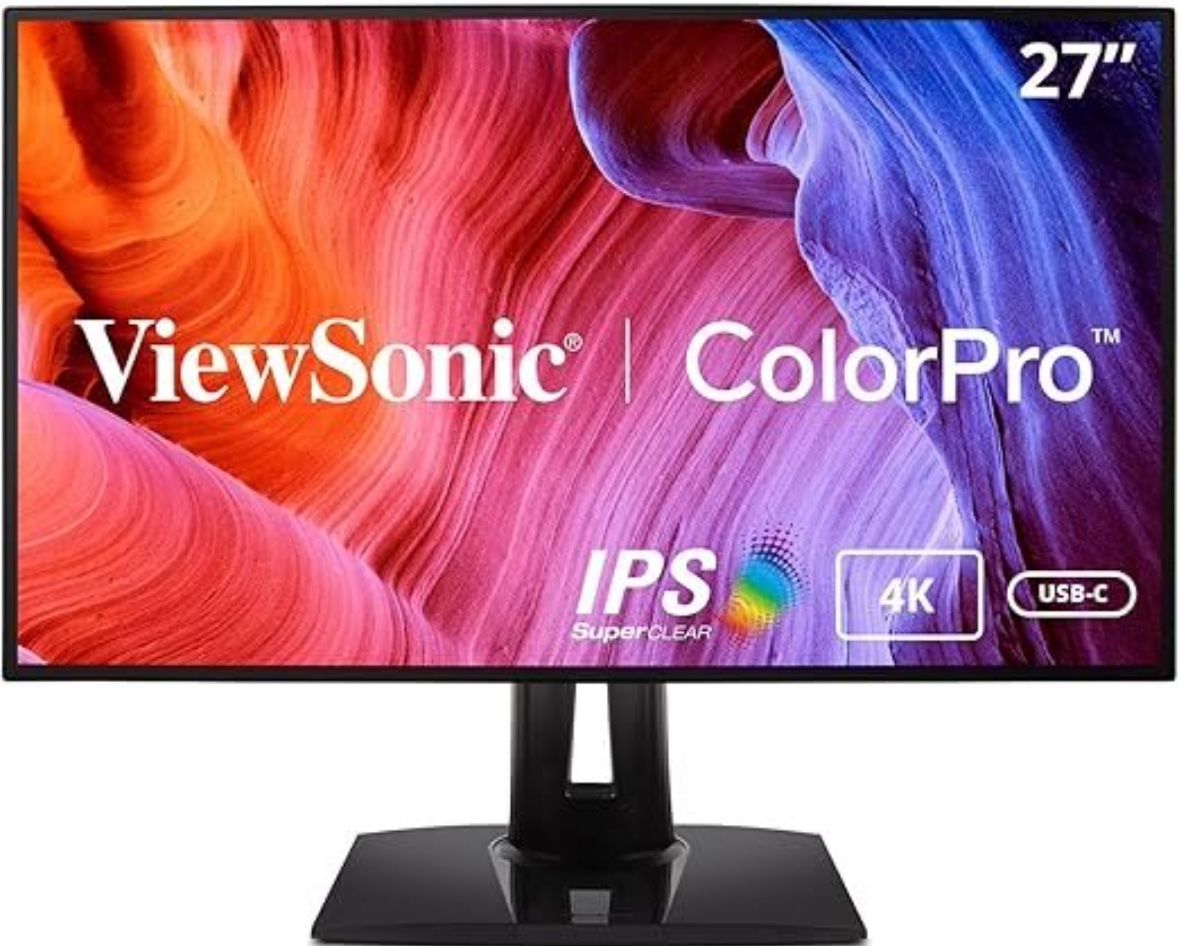 (2) Dual Dell 27” 4K UHD Monitors with Stand (Optional Desk Arms)